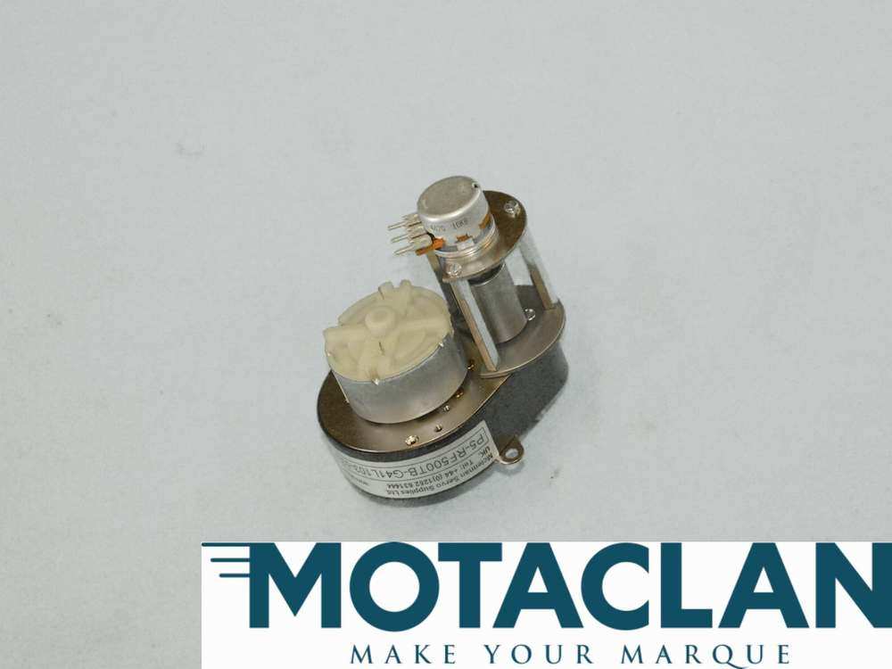 Heater valve control motor